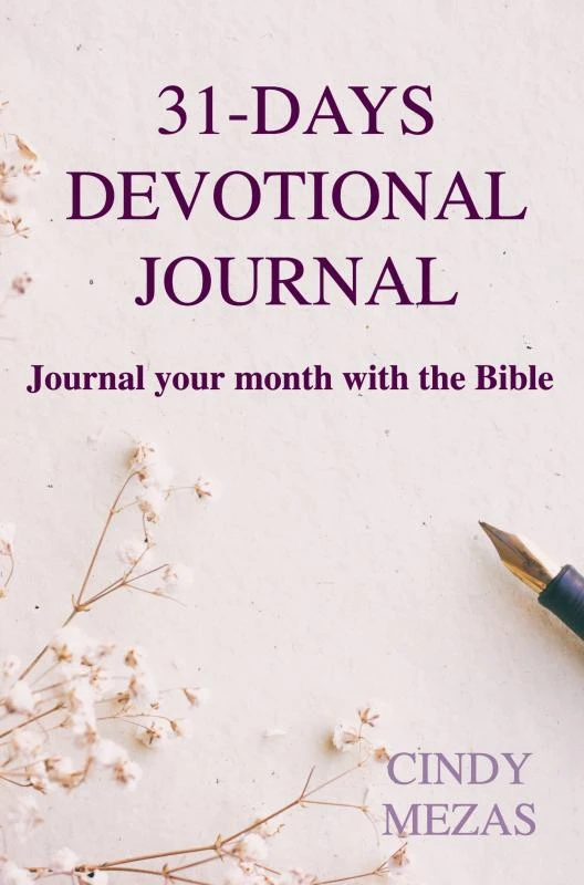 31-days devotional journal – Cindy Mezas – boek cover