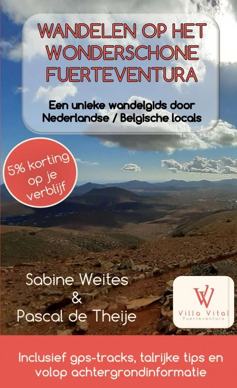 Wandelen op het wonderschone Fuerteventura – Sabine Weites – boek cover