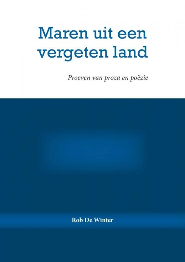 Maren uit een vergeten land – Rob de Winter – boek cover