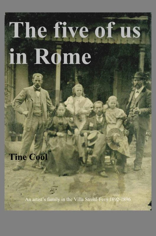 The five of us in Rome – Tine Cool – boek cover