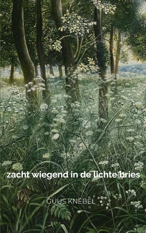 zacht wiegend in de lichte bries – Guus Knebel – boek cover