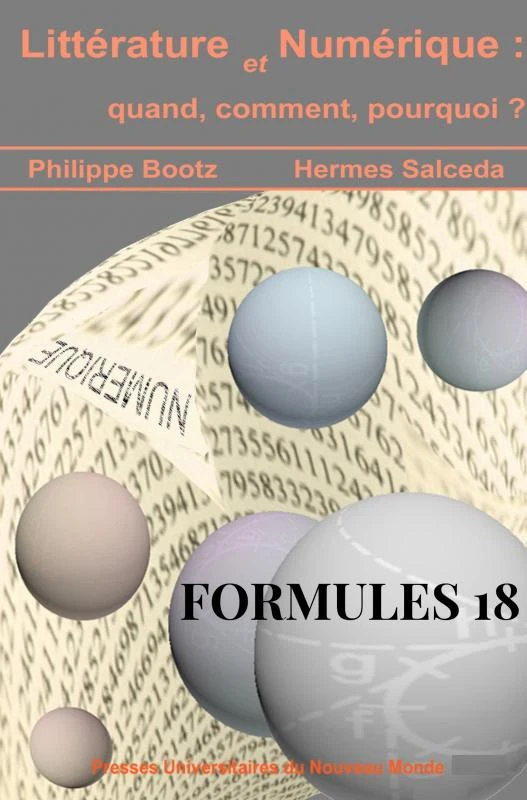 Formules 18 – Philippe Bootz – boek cover