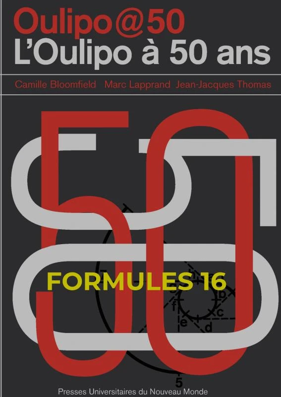 Formules 16 – Camille Bloomfield – boek cover