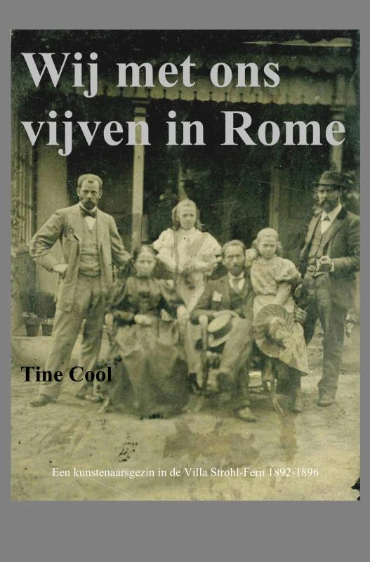 Wij met ons vijven in Rome – Tine Cool – boek cover