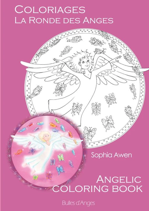 Coloriages La Ronde des Anges – Sophia Awen – boek cover