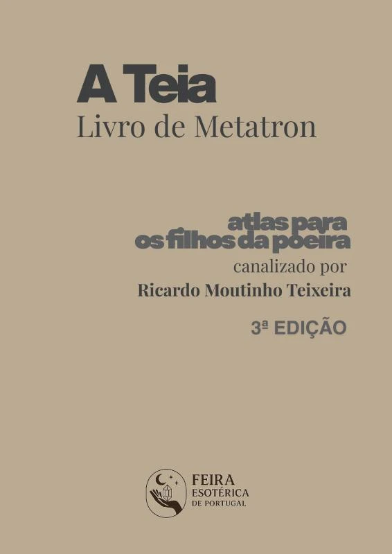 A Teia - Livro de Metatron – Ricardo Moutinho – boek cover