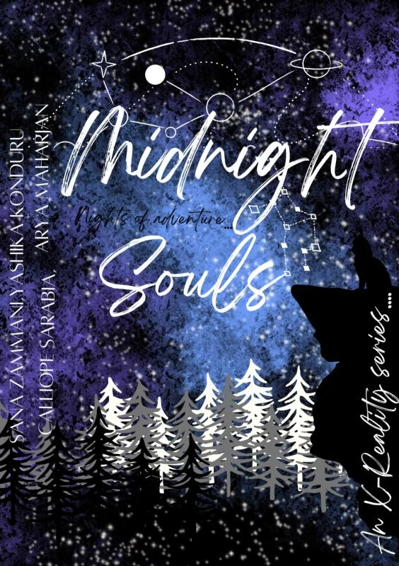 Midnight Souls – Calliope Sarabia, Sana Zammani ,Yashika Konduru and Arya Maharjan – boek cover