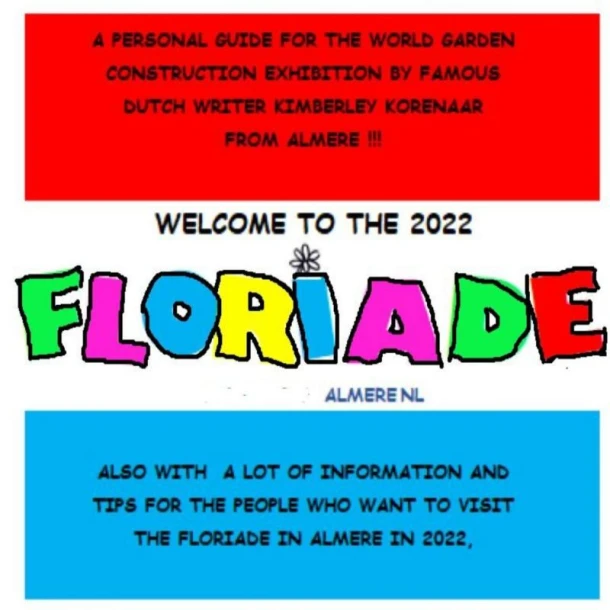 WELCOME TO THE 2022 FLORIADE ! – Kimberley Korenaar – boek cover