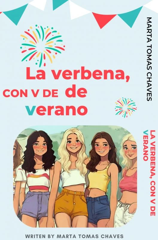 La verbena, con v de verano – Marta Tomas Chaves – boek cover