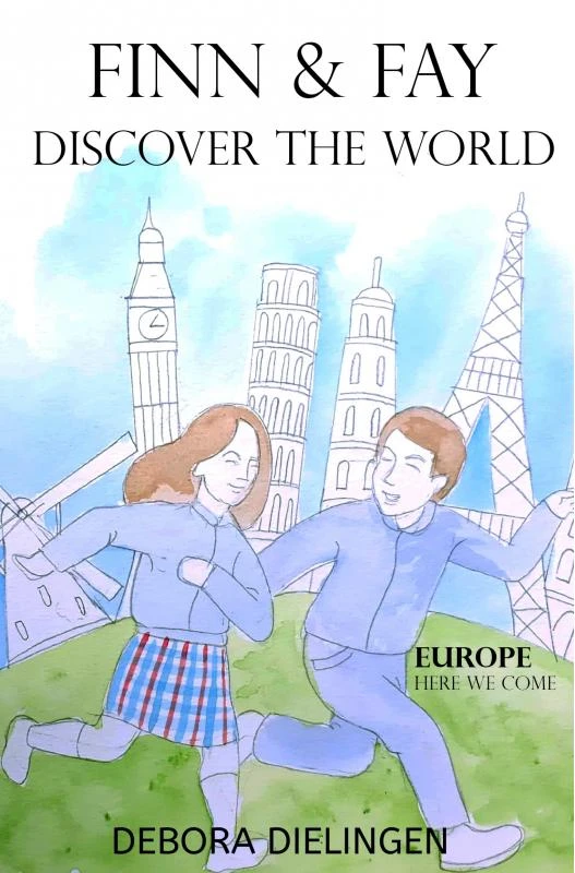 FINN & FAY DISCOVER THE WORLD – Debora Dielingen – boek cover