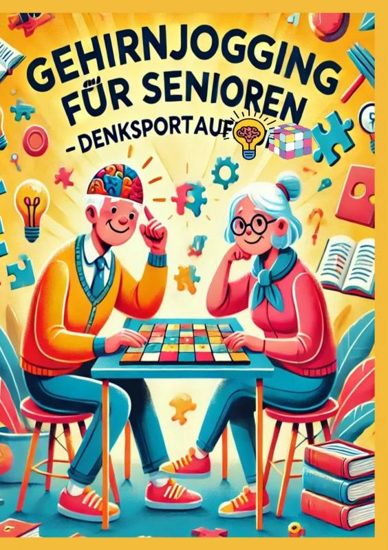 Gehirnjogging für Senioren: Denksportaufgaben – Susi Müller – boek cover