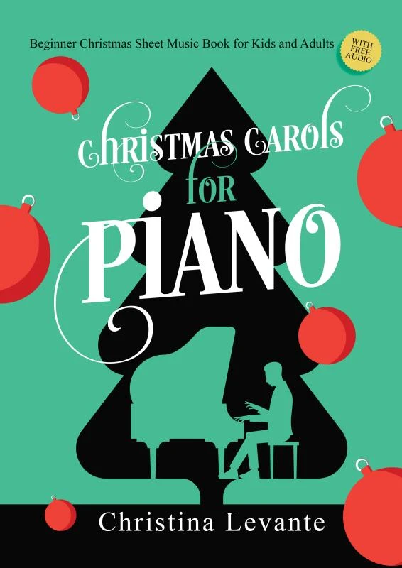 Christmas Carols for Piano – Christina Levante – boek cover
