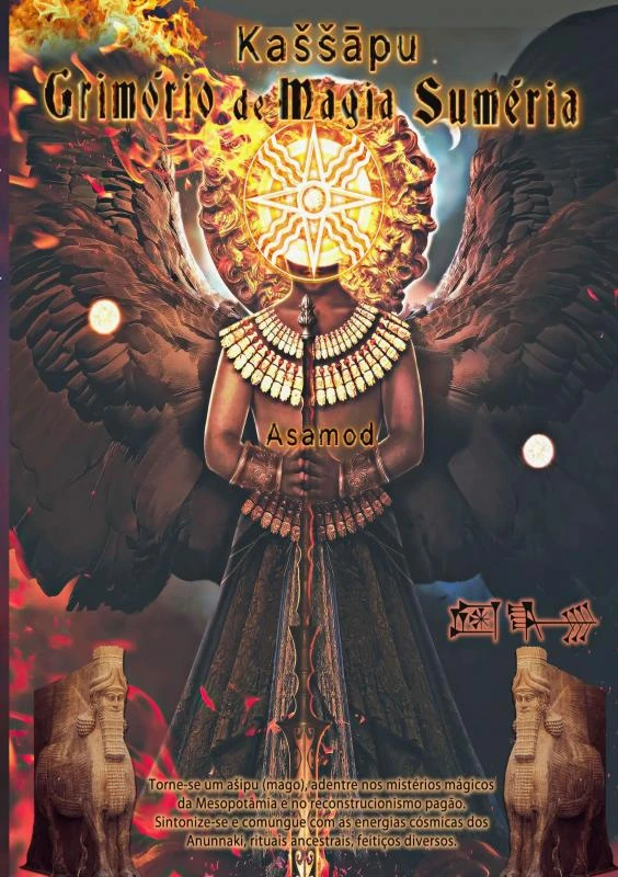 Kassapu -Grimorio de Magia Suméria – Asamod Ka – boek cover