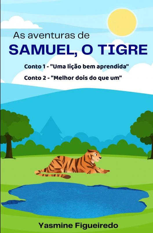 Samuel, o tigre – Yasmine Figueiredo – boek cover