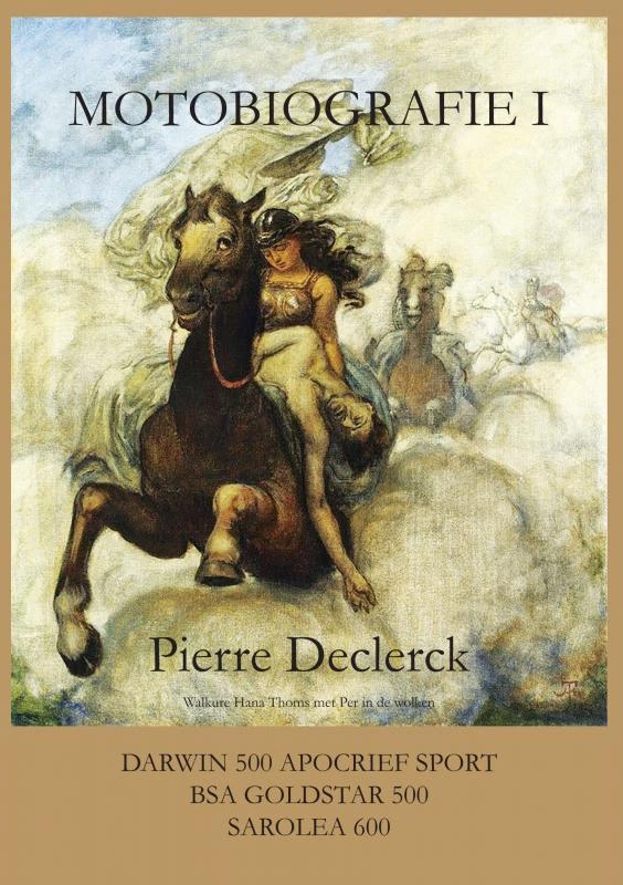 MOTOBIOGRAFIE I – Pierre Declerck – boek cover