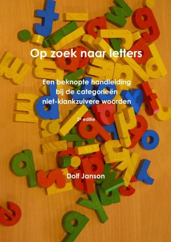 Op zoek naar letters – Dolf Janson – boek cover