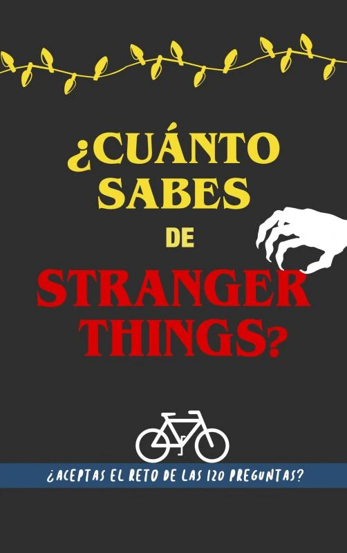 ¿Cuánto sabes de Stranger Things? – Regala Libros – boek cover