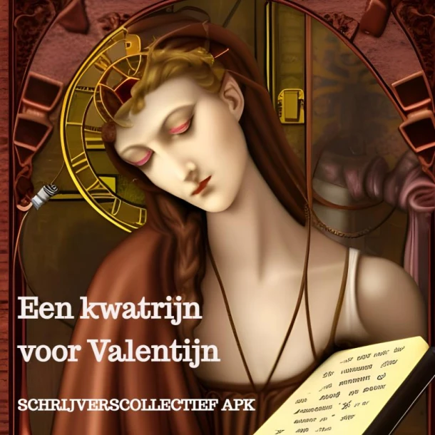 Een kwatrijn voor Valentijn – Schrijverscollectief APK – boek cover
