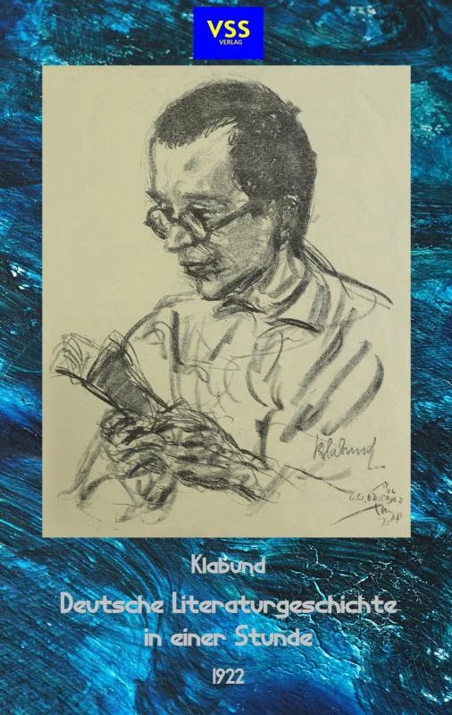 Deutsche Literaturgeschichte in einer Stunde – Klabund (Alfred Henschke) – boek cover