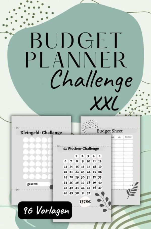 Budget Planner Challenge XXL ā Sophie M. Keil ā boek cover