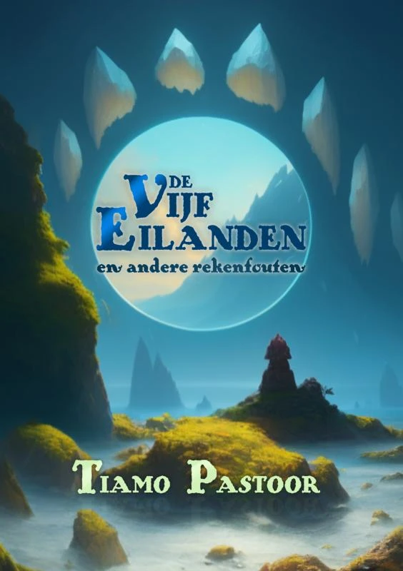 De Vijf Eilanden (en andere rekenfouten) – Tiamo Pastoor – boek cover