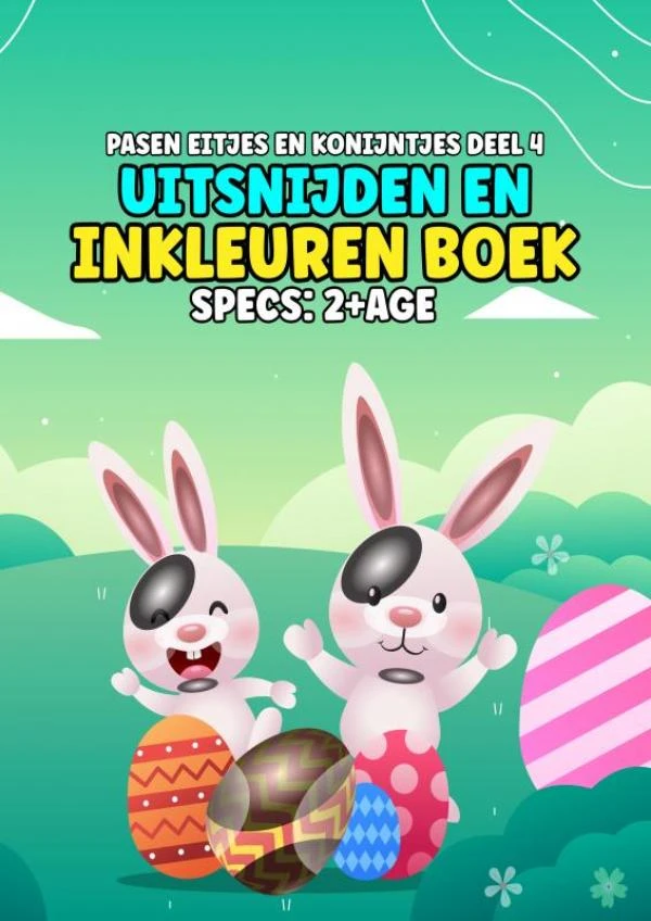 Pasen Eitjes en Konijntjes deel 4 – Dhr Hugo Elena – boek cover