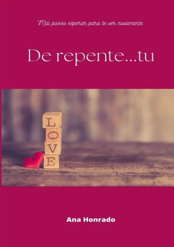 De repente...tu – Ana Honrado – boek cover