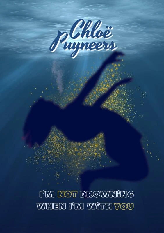 I¿m not drowning when I¿m with you – Chloe Puyneers – boek cover