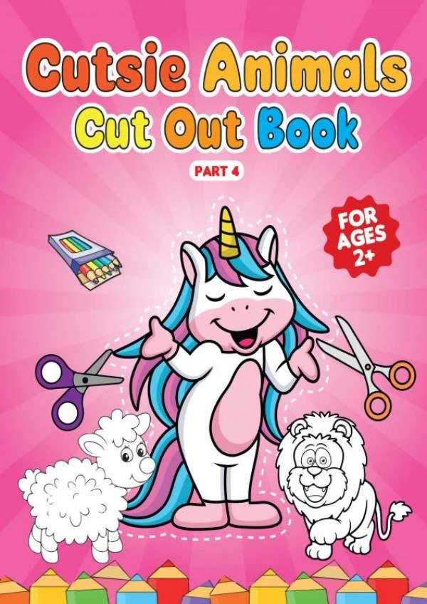 Cutsie Animals - Cut out book – Dhr Hugo Elena – boek cover