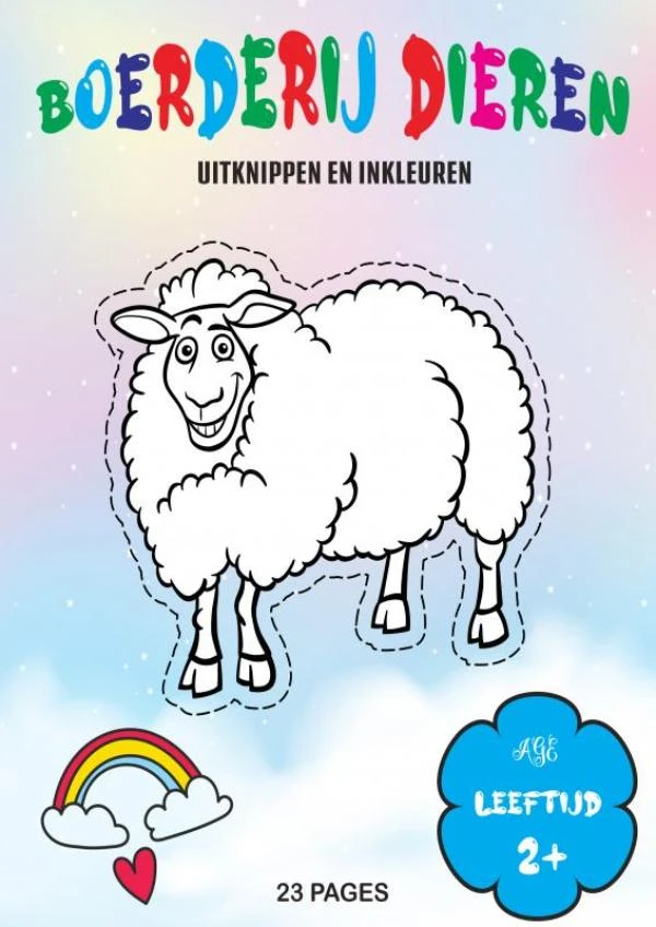 Boerderij dieren – Dhr Hugo Elena – boek cover