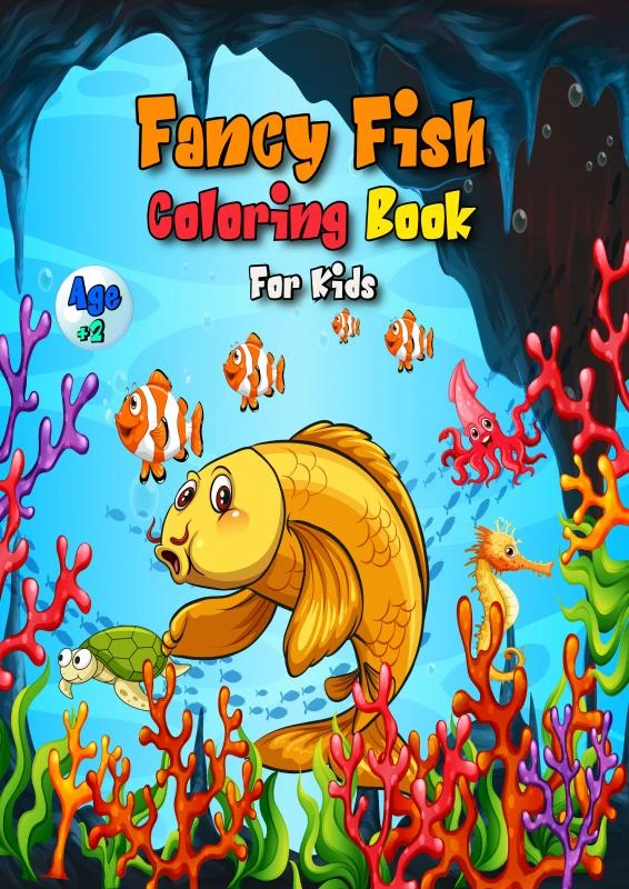 Fancy Fish Coloring Book – Hugo Elena – boek cover