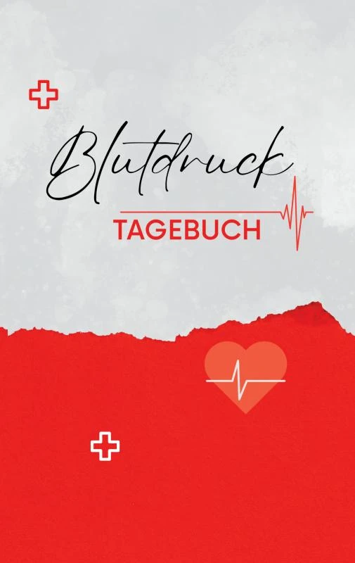 Blutdruck Tagebuch 1 Jahr – Nora Milles – boek cover