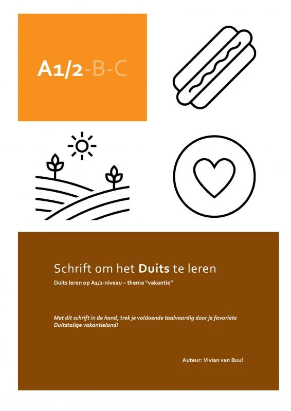 A1/2-B-C Duits – Vivians Språk – boek cover
