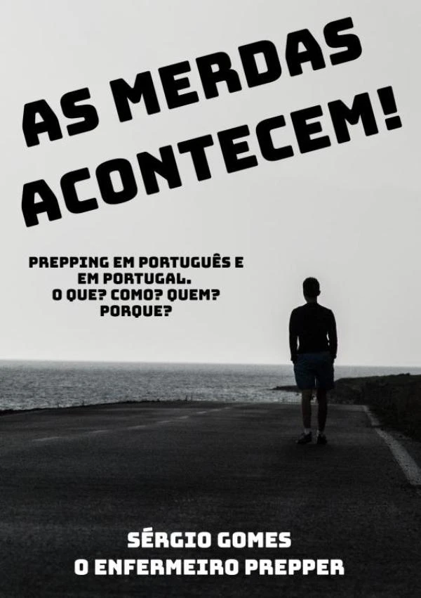 As merdas acontecem. – Sérgio Gomes – boek cover