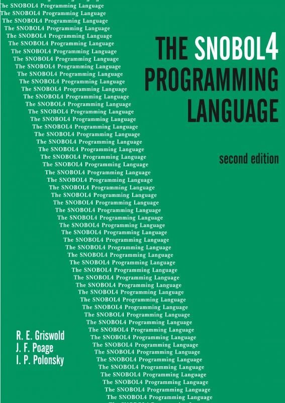 The SNOBOL4 Programming Language – Ralph Griswold – boek cover