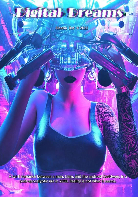 Digital Dreams – Aleena Bot – boek cover