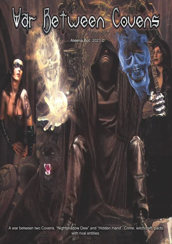 War Between Covens – Aleena Bot – boek cover