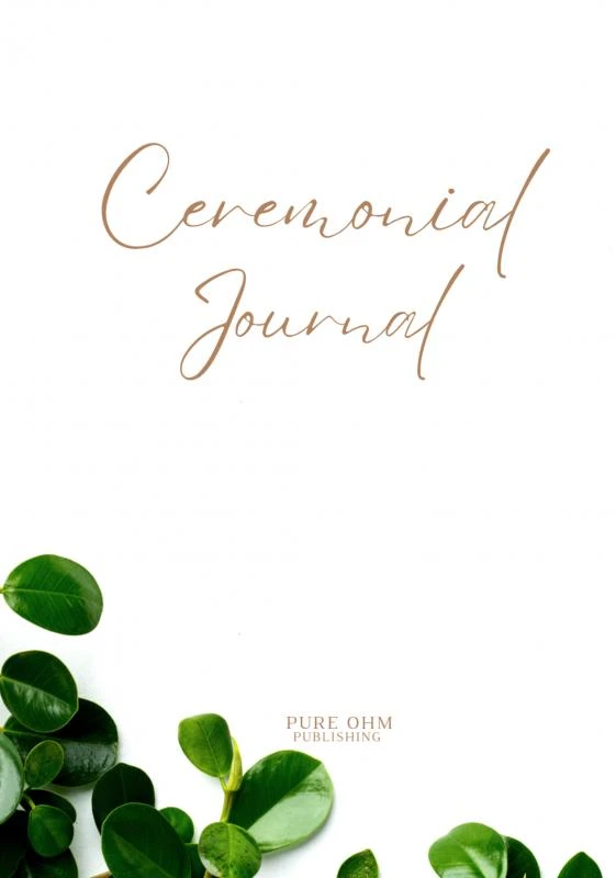 Ceremonial Journal | White – Pure Ohm Publishing – boek cover