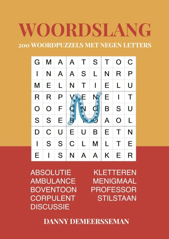 Woordslang – Danny Demeersseman – boek cover