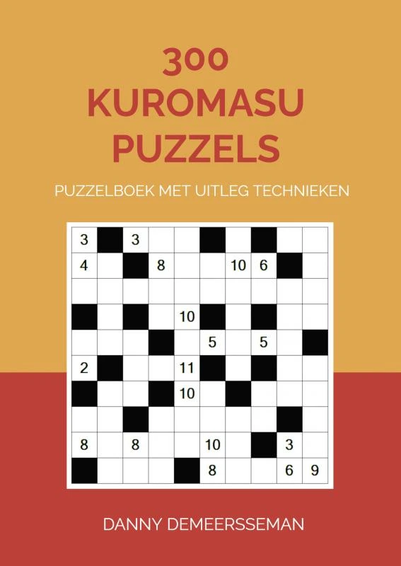 300 Kuromasu Puzzels – Danny Demeersseman – boek cover
