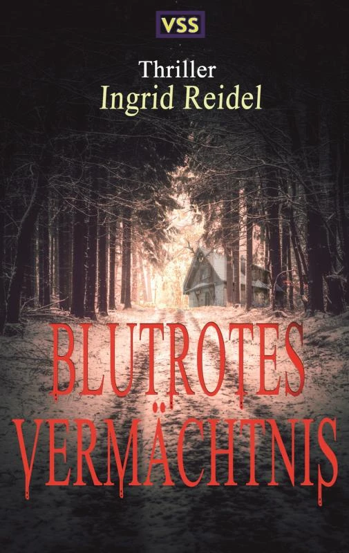 Blutrotes Vermächtnis – Ingrid Reidel – boek cover