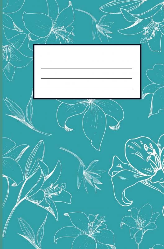 Notizbuch: Liniert Komposition Notebook Journal Tagebuch Schule, Erwachsene, Studenten, Lehrer, Teen und Kinder – Jennifer Huber – boek cover