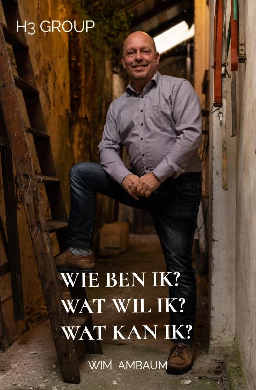 Wie ben ik? Wat wil ik? Wat kan ik? – Wim Ambaum – boek cover