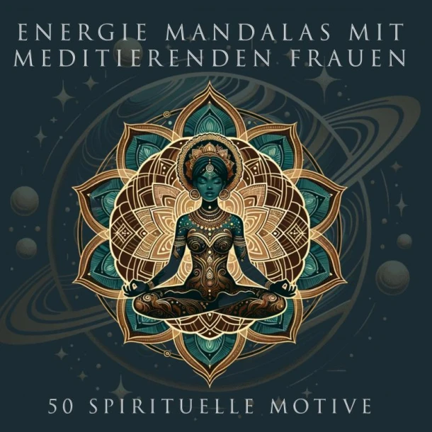 Energie Mandalas mit meditierenden Frauen – Stefanie Stanke – boek cover