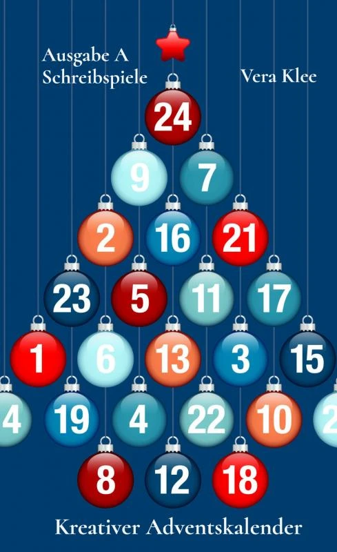 Kreativer Adventskalender – Vera Klee – boek cover
