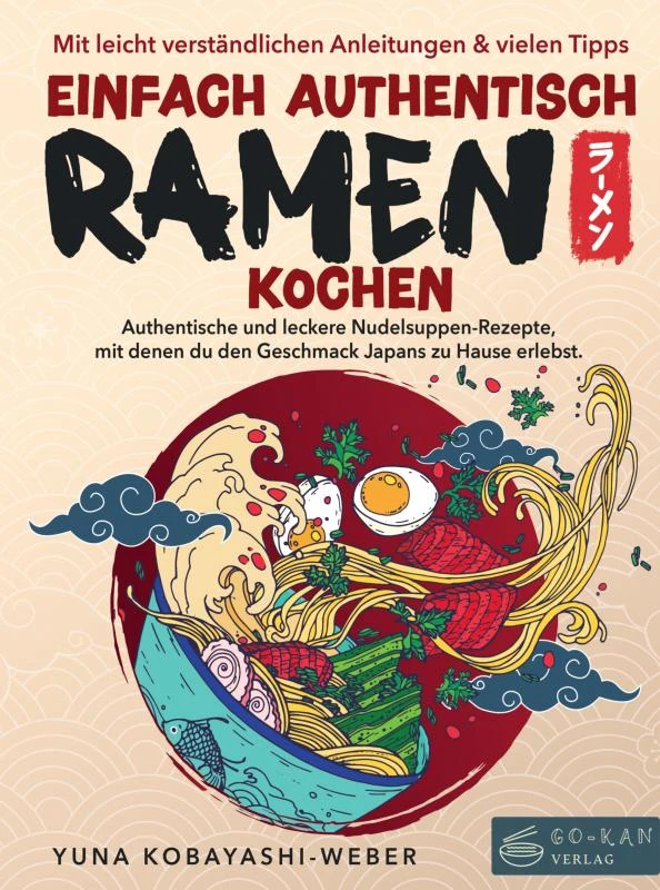 Einfach authentisch Ramen kochen – Yuna Kobayashi-Weber – boek cover