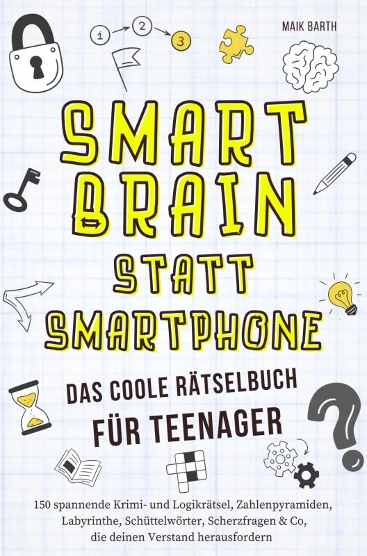 Das coole Rätselbuch für Teenager – Maik Barth – boek cover