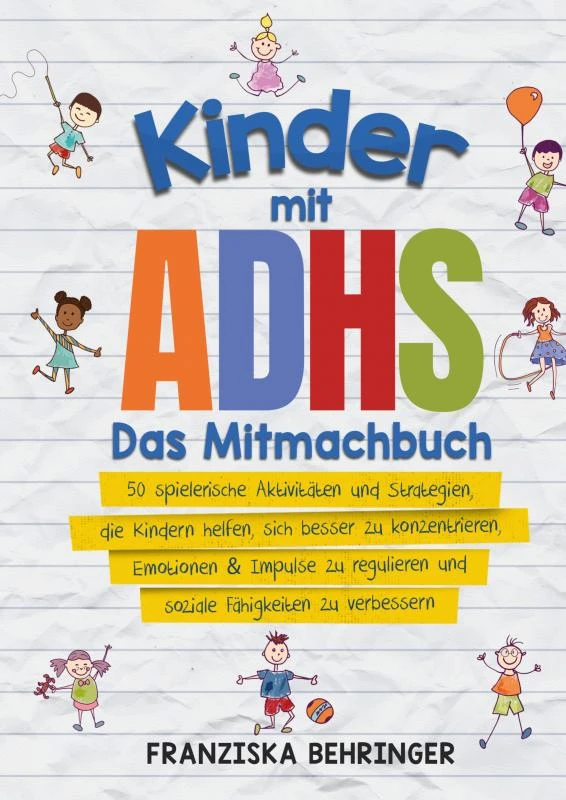 Kinder mit ADHS - Das Mitmachbuch – Amalya Lamers – boek cover