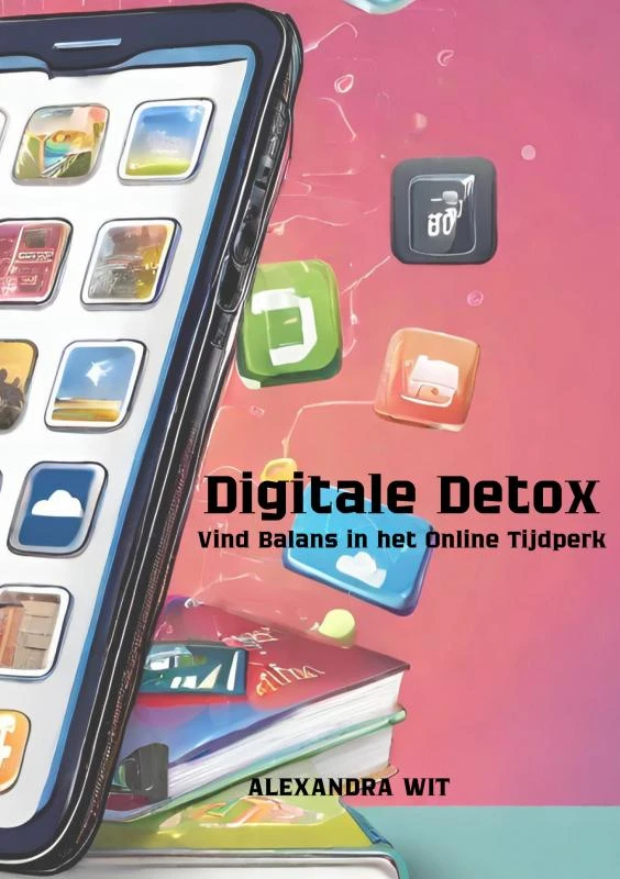 Digitale Detox – Alexandra Wit – boek cover