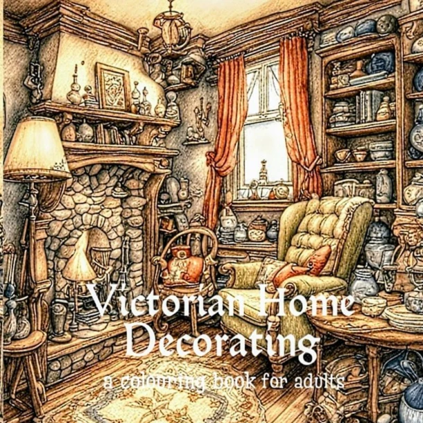 Victorian home decorating – Liana J.F. Romeijn – boek cover
